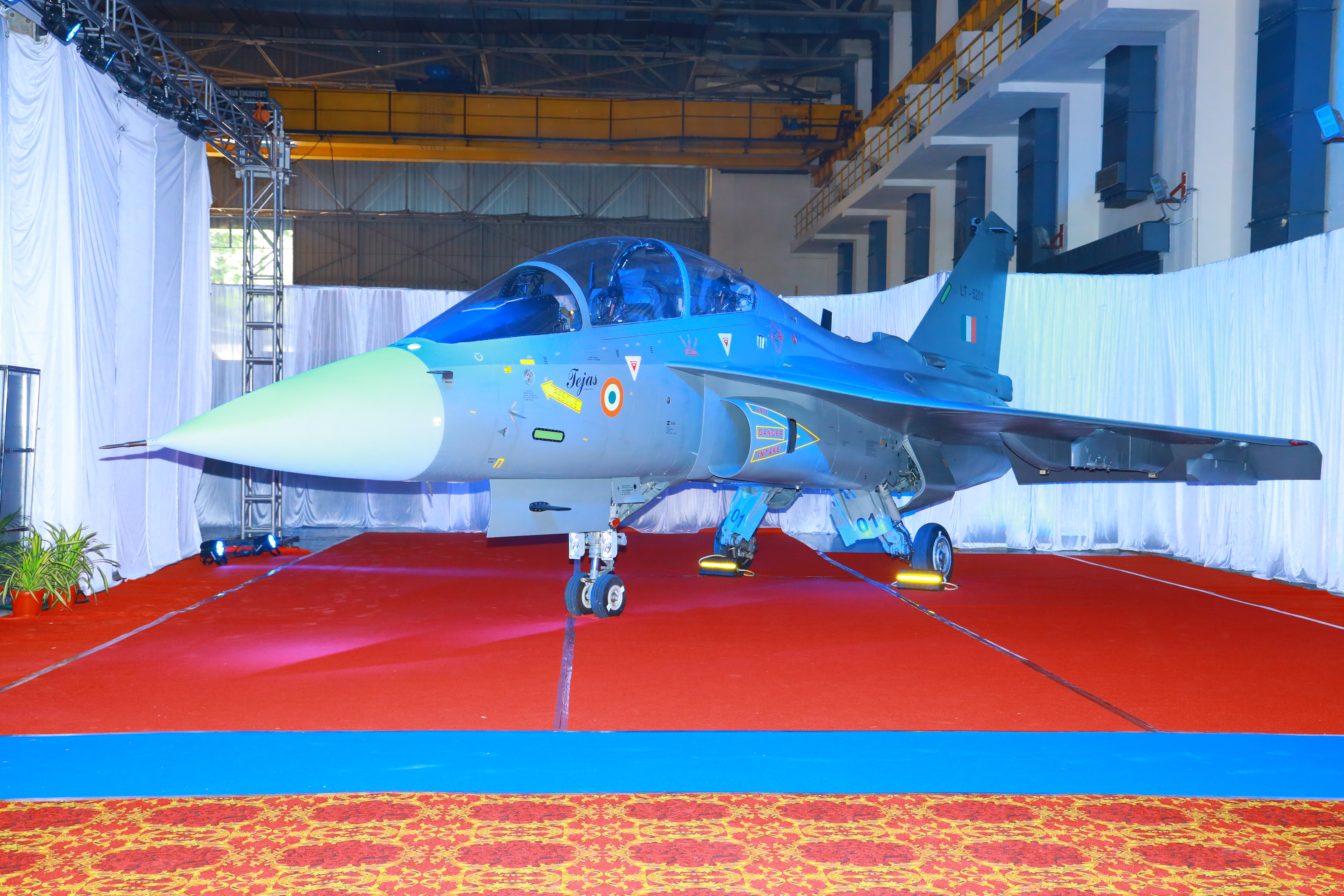 HAL Hands Over LCA Tejas Twin Seater to IAF